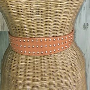 FINAL PRICE! Brown Studded Belt